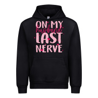Black on my husband last nerve Urban Hoodie - MaliasSmallBusiness