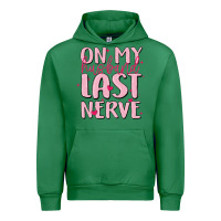 Emerald on my husband last nerve Urban Hoodie - MaliasSmallBusiness