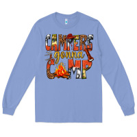 Colony Blue campers gonna camp western Long Sleeve Tee - texasbilliewilder