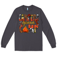 Smoke campers gonna camp western Long Sleeve Tee - texasbilliewilder