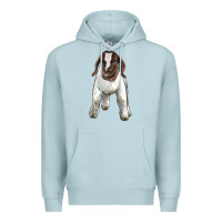 Blue Mist baby boer goat Premium Hoodie - LillyAllenDesigns