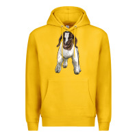 Lemon baby boer goat Premium Hoodie - LillyAllenDesigns
