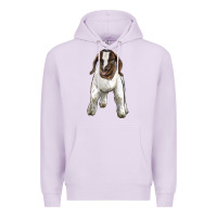 Lilac baby boer goat Premium Hoodie - LillyAllenDesigns