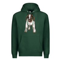 Sports Green baby boer goat Premium Hoodie - LillyAllenDesigns