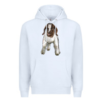 White baby boer goat Premium Hoodie - LillyAllenDesigns