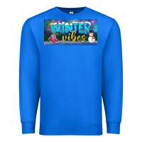 True Royal winter vibes license plate Premium Sweatshirt - BundleAndBundleShop