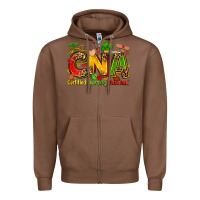 Chestnut certified nursing assistant juneteenth Zipper Hoodie - Zillion Design Studio