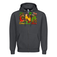 Smoke certified nursing assistant juneteenth Zipper Hoodie - Zillion Design Studio