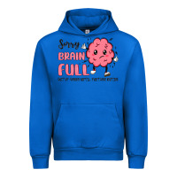 Cobalt sorry brain full Urban Hoodie - MaliasSmallBusiness