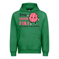 Emerald sorry brain full Urban Hoodie - MaliasSmallBusiness