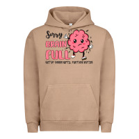 Pigment Burro sorry brain full Urban Hoodie - MaliasSmallBusiness