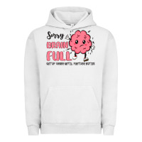Pigment Lunar Rock sorry brain full Urban Hoodie - MaliasSmallBusiness