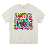 Cream festive speech therapist tribute Heavy Core Tee - CowhideDigitalArt