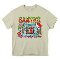 Mossy festive speech therapist tribute Heavy Core Tee - CowhideDigitalArt
