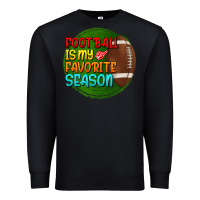 Black football is my favorite season Premium Sweatshirt - BundleAndBundleShop