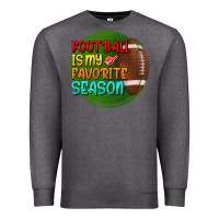Charcoal Heather football is my favorite season Premium Sweatshirt - BundleAndBundleShop