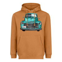 Meerkat western truck front view Heavyweight Hoodie - FaDigitalArtStudio