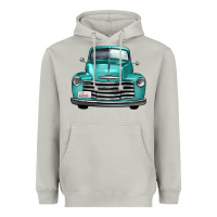Moon Dust western truck front view Heavyweight Hoodie - FaDigitalArtStudio