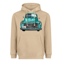 Mushroom western truck front view Heavyweight Hoodie - FaDigitalArtStudio