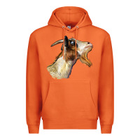 Carrot Tennessee Goat Head Premium Hoodie - LillyAllenDesigns