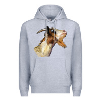 Heather Grey Tennessee Goat Head Premium Hoodie - LillyAllenDesigns