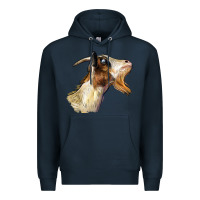 Navy Tennessee Goat Head Premium Hoodie - LillyAllenDesigns