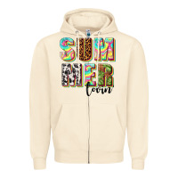Sandshell summer lovin Zipper Hoodie - texasbilliewilder