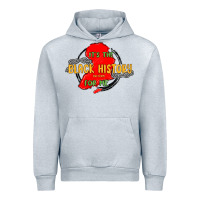 Heather Grey black history month Urban Hoodie - MaliasSmallBusiness