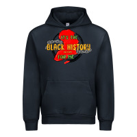 Navy black history month Urban Hoodie - MaliasSmallBusiness