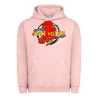 Pigment Salmon black history month Urban Hoodie - MaliasSmallBusiness