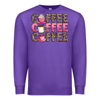 Purple coffee coffee coffee Premium Sweatshirt - AdoDesignShop