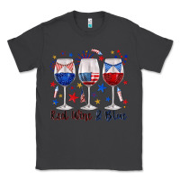 Smoke red wine and blue wine glasses Classic Tee - texasbilliewilder
