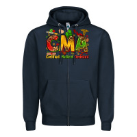 Navy certified medical assistant juneteenth Zipper Hoodie - Zillion Design Studio