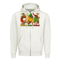Oatmeal Heather certified medical assistant juneteenth Zipper Hoodie - Zillion Design Studio