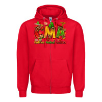 Red certified medical assistant juneteenth Zipper Hoodie - Zillion Design Studio