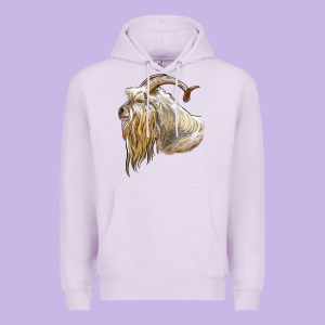 Kiko Goat Face Premium Hoodie Designed By Lillyallendesigns