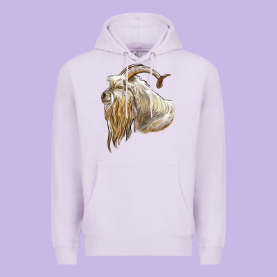 Kiko Goat Face Premium Hoodie Designed By Lillyallendesigns