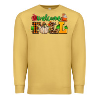 Antique Gold welcome fall Premium Sweatshirt - AdoDesignShop