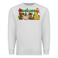 Dove Grey welcome fall Premium Sweatshirt - AdoDesignShop