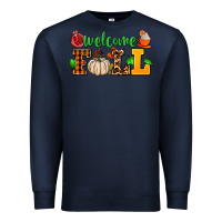 Navy welcome fall Premium Sweatshirt - AdoDesignShop