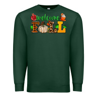 Sports Green welcome fall Premium Sweatshirt - AdoDesignShop