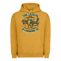 Pigment Peanut Butter the legend has officially retired Urban Hoodie - MaliasSmallBusiness