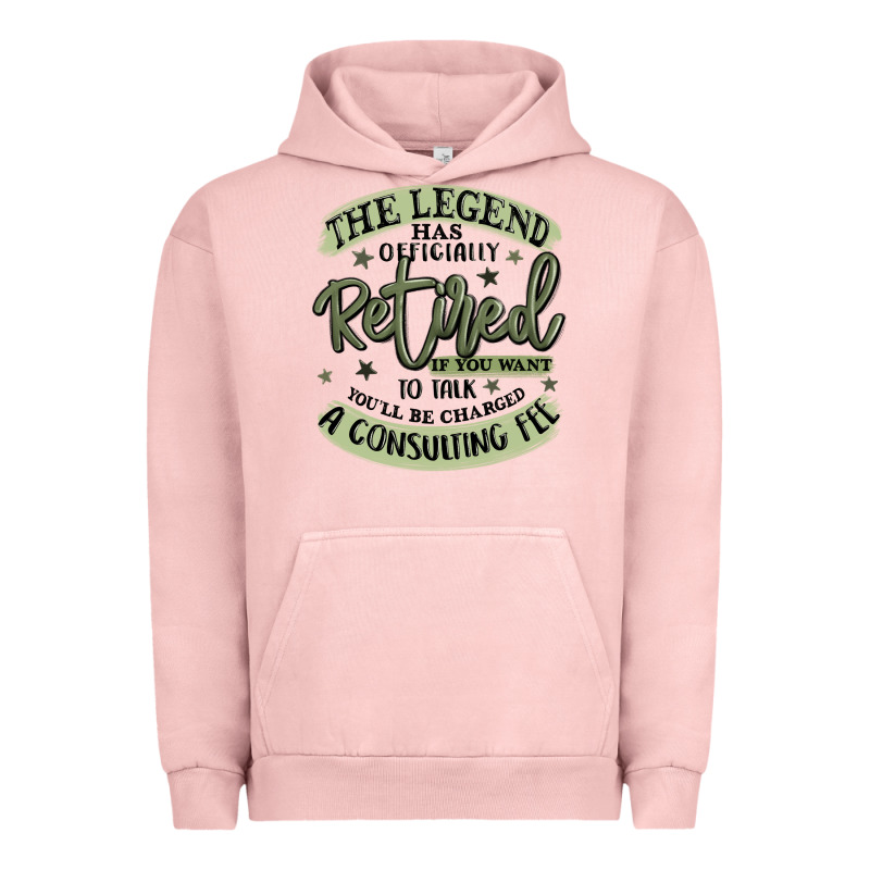The Legend Has Officially Retired Urban Hoodie by MaliasSmallBusiness | Teevron