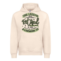 Sandshell the legend has officially retired Urban Hoodie - MaliasSmallBusiness