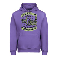 Tulip the legend has officially retired Urban Hoodie - MaliasSmallBusiness
