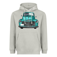 Moon Dust western truck front view Heavyweight Hoodie - FaDigitalArtStudio