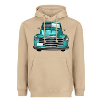 Mushroom western truck front view Heavyweight Hoodie - FaDigitalArtStudio