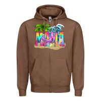 Chestnut summer mama Zipper Hoodie - texasbilliewilder