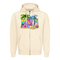 Sandshell summer mama Zipper Hoodie - texasbilliewilder