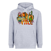 Heather Grey hallo fall Heavyweight Hoodie - RacoonDesign
